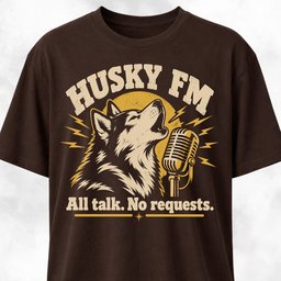 Husky Fm T Shirt Gift For Dog Lover