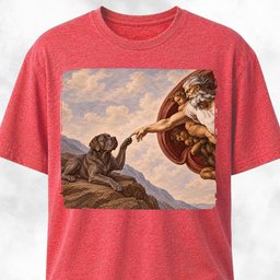 The Creation Of Adam Cane Corso Edition T Shirt Gift For Dog Lover