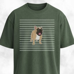 Screaming Frenchie Meme T Shirt Gift For Dog Lover