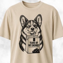 Tears Of My Enemies Corgi T Shirt Gift For Dog Lover
