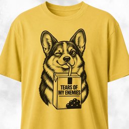 Tears Of My Enemies Corgi T Shirt Gift For Dog Lover