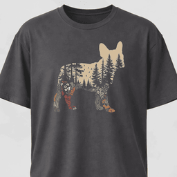 Nature French Bulldog T Shirt Gift For Dog Lover