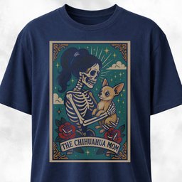 The Chihuahua Mom Tarot Card T Shirt Gift For Mom