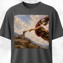 The Creation Of Adam Italian Greyhound T Shirt Gift For Dog Lover