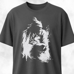 Sasquatch With Husky T Shirt Gift For Dog Lover