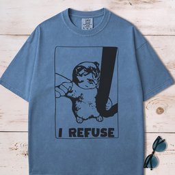 I Refuse Cute Cat T Shirt Gift For Cat Lover