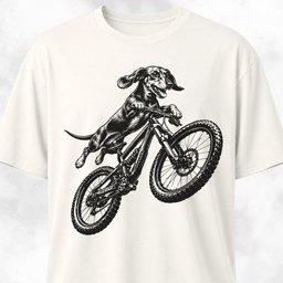 MTB Doxie T Shirt Gift For Dog Lover