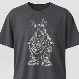 Stylish Urban French Bulldog T Shirt Gift For Dog Lover