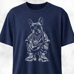 Stylish Urban French Bulldog T Shirt Gift For Dog Lover