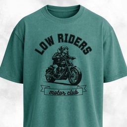 Low Riders Motor Club Dachshund Edition T Shirt Gift For Dog Lover