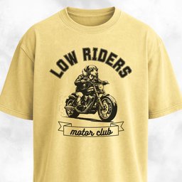 Low Riders Motor Club Dachshund Edition T Shirt Gift For Dog Lover