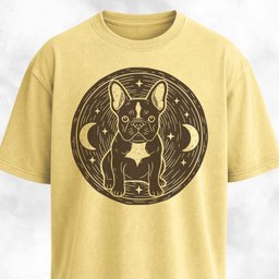 Mystic Frenchie T Shirt Gift For Dog Lover