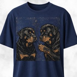 Rottie Buddies T Shirt Gift For Dog Lover