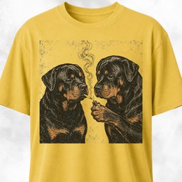 Rottie Buddies T Shirt Gift For Dog Lover