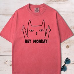 Hey Monday T Shirt Gift For Dog Lover
