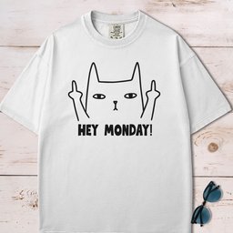 Hey Monday T Shirt Gift For Dog Lover