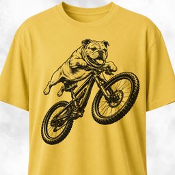MTB Bulldog T Shirt Gift For Dog Lover