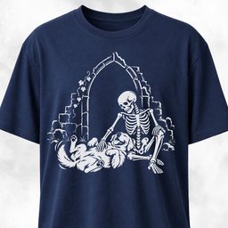 Gothic Goldie Belly Rub T Shirt Gift For Dog Lover