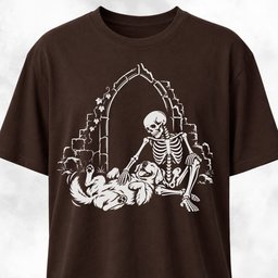 Gothic Goldie Belly Rub T Shirt Gift For Dog Lover