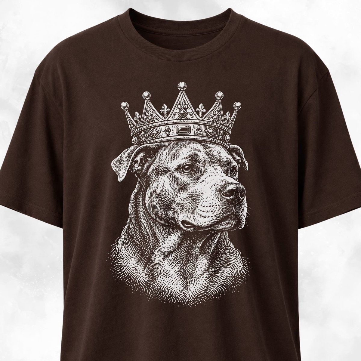 Royal Pitbull T Shirt Gift For Dog Lover