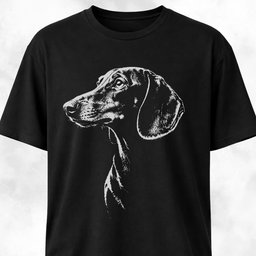 Nostalgic Doxie T Shirt Gift For Dog Lover