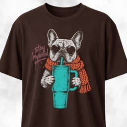 Stay Hydrated Frenchie T Shirt Gift For Dog Lover