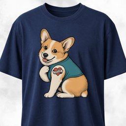 I Love Mom Tattoo Corgi T Shirt Gift For Mom