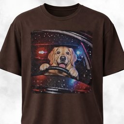 Goldie Escaping The Police T Shirt Gift For Dog Lover