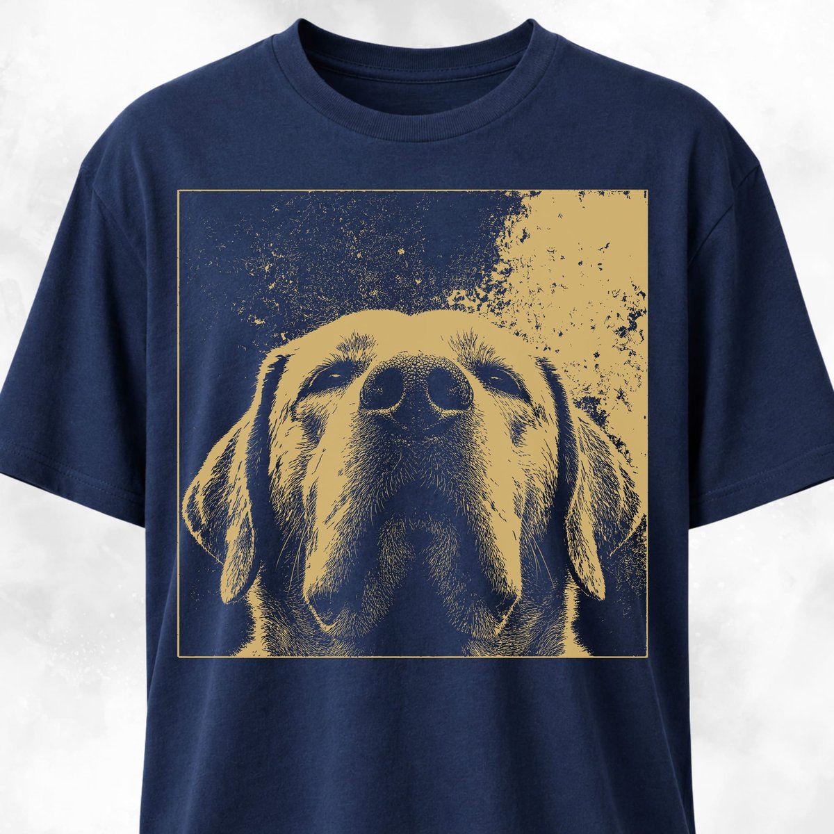 Modern Labrador T Shirt Gift For Dog Lover
