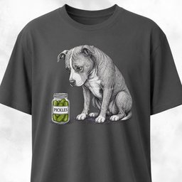 Pickle Pitbull T Shirt Gift For Dog Lover