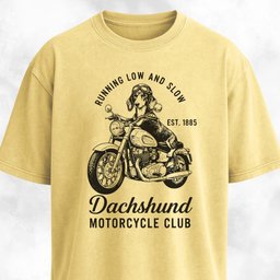Running Low And Slow Dachshund Club T Shirt Gift For Dog Lover
