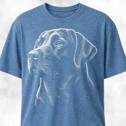 Nostalgic Labrador T Shirt Gift For Dog Lover