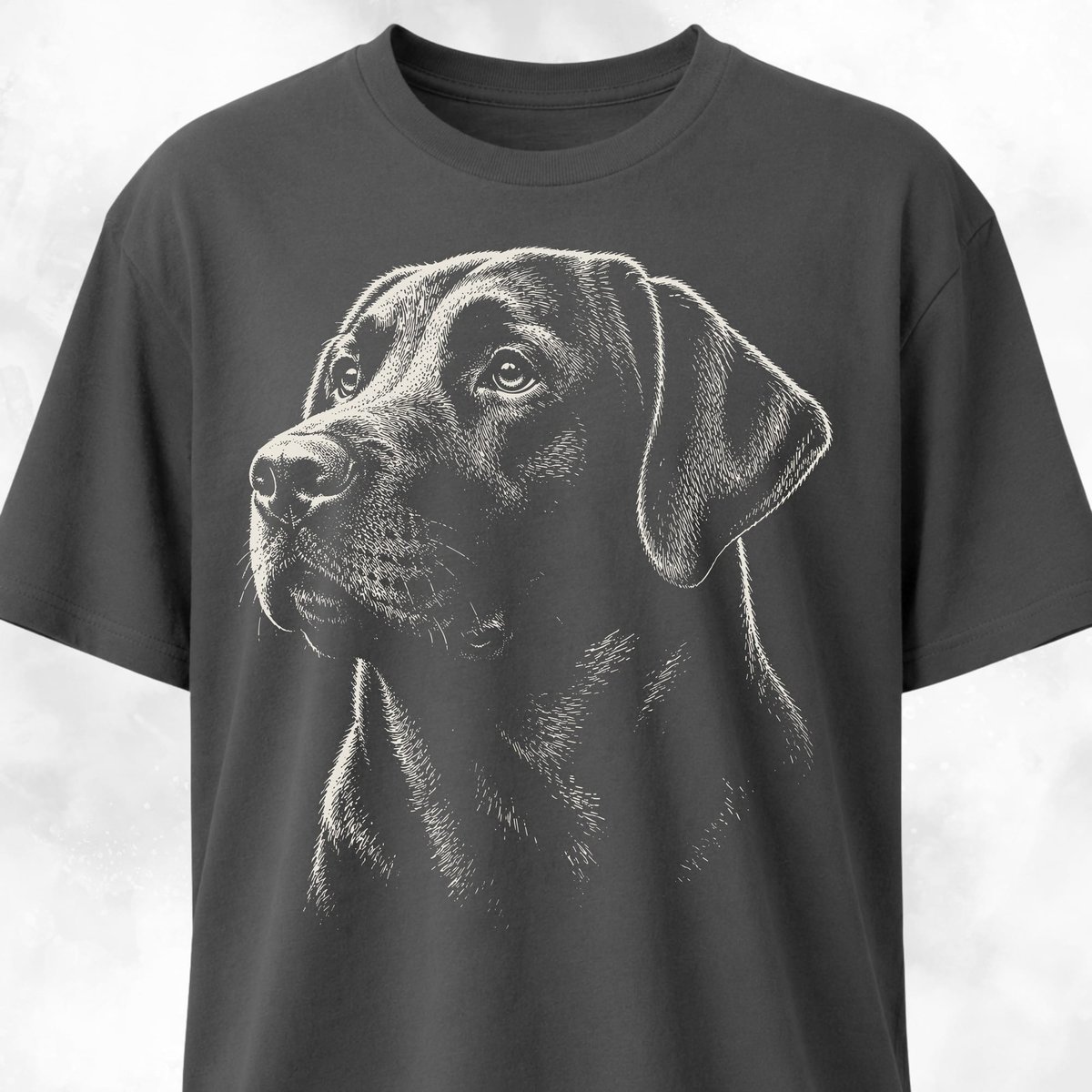 Nostalgic Labrador T Shirt Gift For Dog Lover