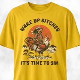 Wake Up Bitches Dachshund T Shirt Gift For Dog Lover