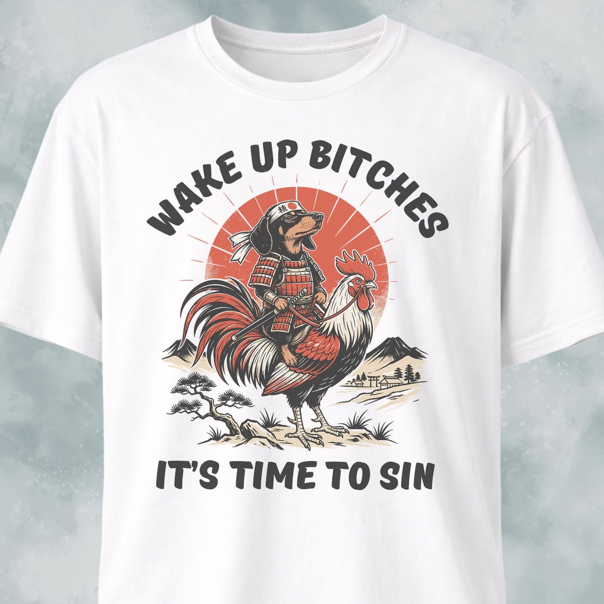 Wake Up Bitches Dachshund T Shirt Gift For Dog Lover