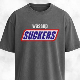 Wassup Suckers Logo Parody T Shirt Gift For Dog Lover