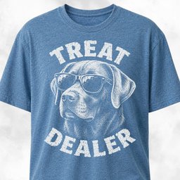 Treat Dealer Labrador T Shirt Gift For Dog Lover