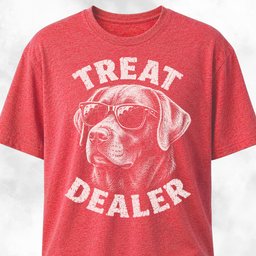 Treat Dealer Labrador T Shirt Gift For Dog Lover