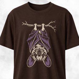 Upside Down Frenchie Bat T Shirt Gift For Dog Lover