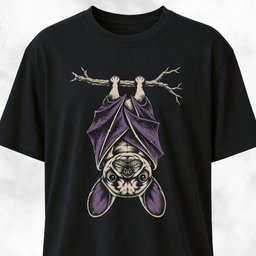 Upside Down Frenchie Bat T Shirt Gift For Dog Lover