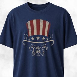Uncle Sam Frenchie T Shirt Gift For Dog Lover