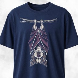 Upside Down Pitbull Bat T Shirt Gift For Dog Lover