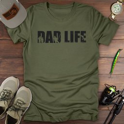 Dad Life Fishing T Shirt Gift For Dad