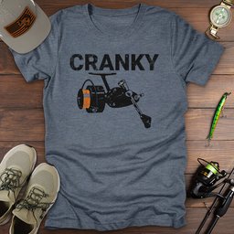Cranky Mitchell 300 T Shirt Gift For Fishing Enthusiast