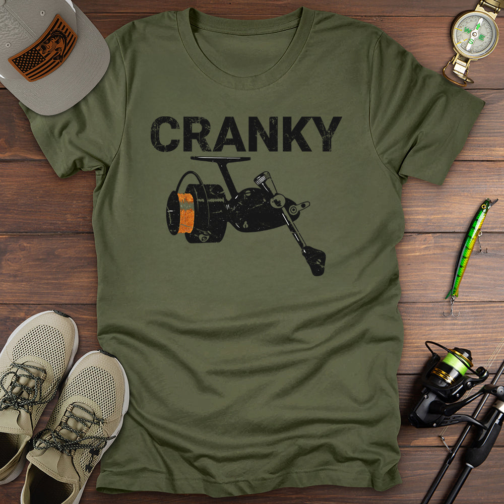 Cranky Mitchell 300 T Shirt Gift For Fishing Enthusiast