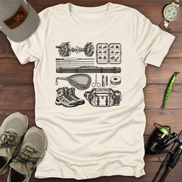 Cast And Carry T Shirt Gift For Fishing Enthusiast