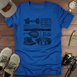 Cast And Carry T Shirt Gift For Fishing Enthusiast
