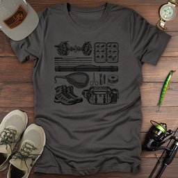 Cast And Carry T Shirt Gift For Fishing Enthusiast