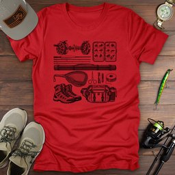 Cast And Carry T Shirt Gift For Fishing Enthusiast