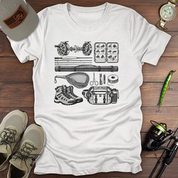 Cast And Carry T Shirt Gift For Fishing Enthusiast